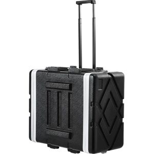 Succebuy Carcasa rack 6U - Profundidad 19, ABS, Ruedas, Pestillos Succebuy Carcasa rack 6U - Profundidad 19, ABS, Ruedas, Pestillos
