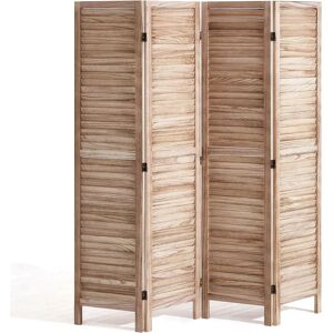 Vevor Wood Room Divider - 4 Panel Privacy Screen - Indoor Wooden Partition Vevor Wood Room Divider - 4 Panel Privacy Screen - Indoor Wooden Partition