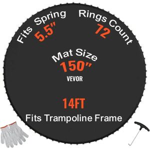 VEVOR Trampoline Replacement Mat - 426cm - Durable & UV Resistant VEVOR Trampoline Replacement Mat - 426cm - Durable & UV Resistant