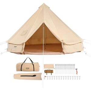 Vollrath VEVOR Canvas Bell Tent 7m - 4 Seasons Camping Yurt with Stove Hole Vollrath VEVOR Canvas Bell Tent 7m - 4 Seasons Camping Yurt with Stove Hole