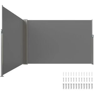 Vevor KSSCP200X600QPNQGV0 - Écran de confidentialité extérieur rétractable - Gris - Publicité Vevor KSSCP200X600QPNQGV0 - Écran de confidentialité extérieur rétractable - Gris - Publicité