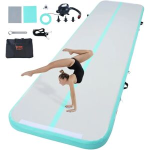 Vevor Tappetino di Ginnastica Gonfiabile - Verde - 13 piedi Tappetino di Allenamento Vevor Tappetino di Ginnastica Gonfiabile - Verde - 13 piedi Tappetino di Allenamento