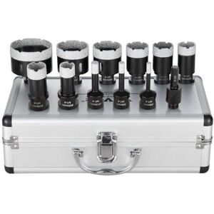 Ensemble de Forets Diamant VEVOR - 11 pcs, M14, pour Carrelage et Granit - Publicité Ensemble de Forets Diamant VEVOR - 11 pcs, M14, pour Carrelage et Granit - Publicité