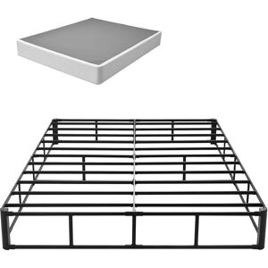 Succebuy Heavy Duty Metal Frame Queen Bed Box Spring - 9 in Support Succebuy Heavy Duty Metal Frame Queen Bed Box Spring - 9 in Support