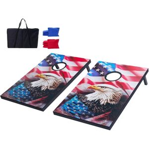 Succebuy Succebuy Cornhole Set - Portable Game Boards with Bean Bags Succebuy Succebuy Cornhole Set - Portable Game Boards with Bean Bags