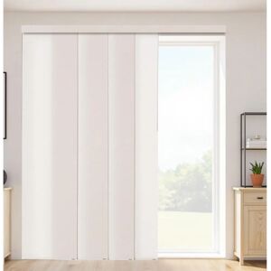 Succebuy Light Brown Extendable Panel Track Blinds - Panel Track Blinds Succebuy Light Brown Extendable Panel Track Blinds - Panel Track Blinds