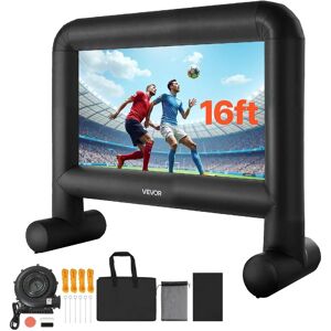 Succebuy Écran de film gonflable de 16 pi - Écran de projection portable - Publicité Succebuy Écran de film gonflable de 16 pi - Écran de projection portable - Publicité