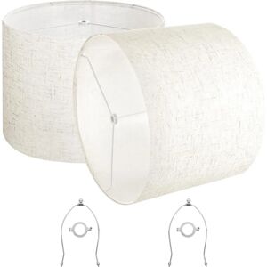 Succebuy Len inny z cylindrycznym kloszem - 16x16x12 cali, zamiennik, duży z harpą Succebuy Len inny z cylindrycznym kloszem - 16x16x12 cali, zamiennik, duży z harpą