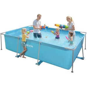 Piscina fuori terra con struttura in acciaio Succebuy - 3x2x0.762 m - Blu Piscina fuori terra con struttura in acciaio Succebuy - 3x2x0.762 m - Blu