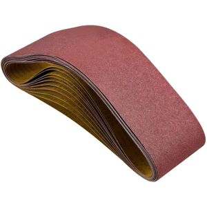 Succebuy Tlenek glinu taśmy szlifierskie - 152mm x 1219mm - 80 Ziarnistość - 10 sztuk - Obróbka drewna i metali Succebuy Tlenek glinu taśmy szlifierskie - 152mm x 1219mm - 80 Ziarnistość - 10 sztuk - Obróbka drewna i metali