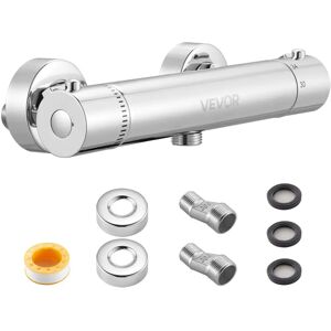 Vevor Valvola Termostatica Doccia in Ottone - Rubinetto Doccia, Protezione Contro Scaldature Vevor Valvola Termostatica Doccia in Ottone - Rubinetto Doccia, Protezione Contro Scaldature