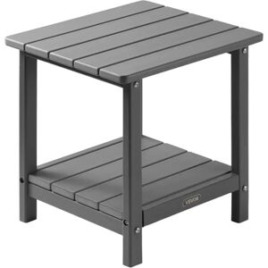 Succebuy Mesa lateral de exterior - Gris - 450W x 380D x 440H mm Succebuy Mesa lateral de exterior - Gris - 450W x 380D x 440H mm