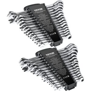 VEBOR 30 PCS Wrench Set - SAE & Metric, 8-24mm, 1/4-1 inch VEBOR 30 PCS Wrench Set - SAE & Metric, 8-24mm, 1/4-1 inch