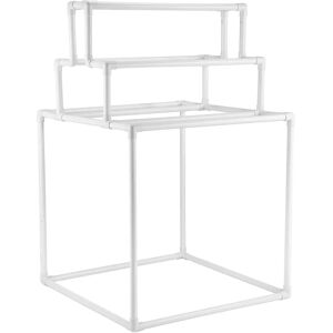 VEVOR White 8-Bar Outdoor Towel Rack - Bathroom & Pool Accessory VEVOR White 8-Bar Outdoor Towel Rack - Bathroom & Pool Accessory