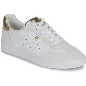 Baskets basses Michael Kors - Scotty lacets - Blanc - pour femmes - Publicité Baskets basses Michael Kors - Scotty lacets - Blanc - pour femmes - Publicité