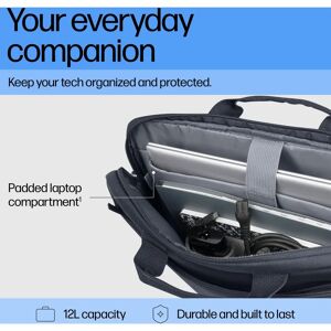 HP Gray 16-Inch Laptop Bag - Water Resistant, Lightweight HP Gray 16-Inch Laptop Bag - Water Resistant, Lightweight