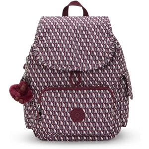 Kipling Medium Backpack - City Pack - 13L - Wine Print Kipling Medium Backpack - City Pack - 13L - Wine Print