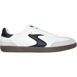 Skechers White Hotshot Pyke Sneakers - Sporty Low Profile Skechers White Hotshot Pyke Sneakers - Sporty Low Profile