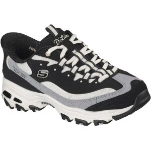 Skechers Dlites Svarta Naturliga fritidsskor Skechers Dlites Svarta Naturliga fritidsskor
