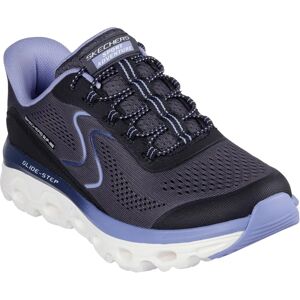 Chaussures Skechers Glide-Step Sole noires violettes - Sneakers - Publicité Chaussures Skechers Glide-Step Sole noires violettes - Sneakers - Publicité