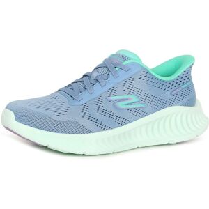 Skechers Khloe Blue/Green Slip-ins - Shoes Skechers Khloe Blue/Green Slip-ins - Shoes
