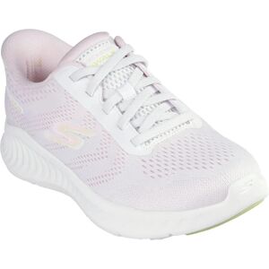 Skechers White/Pink Slip-in Shoes - Go Walk Now - Shoes Skechers White/Pink Slip-in Shoes - Go Walk Now - Shoes