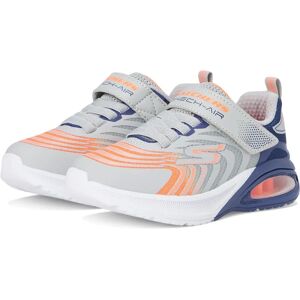 Skechers Kids' Microspec Max Advance Grey/Navy Trainers Skechers Kids' Microspec Max Advance Grey/Navy Trainers