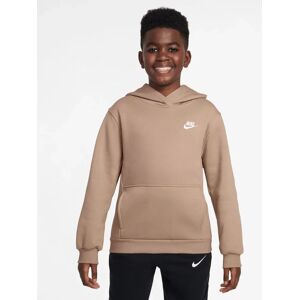 Sweat-shirt de sport pour enfants Nike en polaire - Chanvre/Blanc - L - Publicité Sweat-shirt de sport pour enfants Nike en polaire - Chanvre/Blanc - L - Publicité