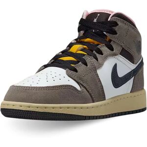 Jordan Kids Khaki Sneakers - Sneakers - Kids' Shoes - Air Jordan 1 Mid Se (Gs) Jordan Kids Khaki Sneakers - Sneakers - Kids' Shoes - Air Jordan 1 Mid Se (Gs)