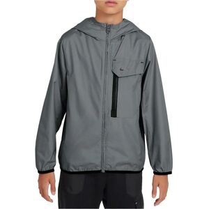 Nike Barn Utility Jacka Grå 7/8 År Nike Barn Utility Jacka Grå 7/8 År