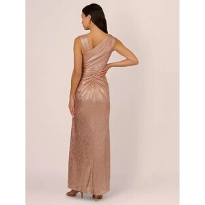 Adrianna Papell Rose Gold Maxi Dress - Max Dress Adrianna Papell Rose Gold Maxi Dress - Max Dress