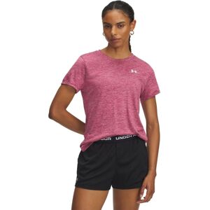Under Armour Tech Twist Short Sleeve Sports Top - Lightweight, Moisture-wicking, Fuchsia Dusk Under Armour Tech Twist Short Sleeve Sports Top - Lightweight, Moisture-wicking, Fuchsia Dusk