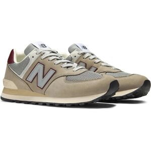 New Balance U574SKB Grey Leather & Fabric Sneakers - Sneaker New Balance U574SKB Grey Leather & Fabric Sneakers - Sneaker