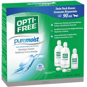 Alcon PureMoist Kontaktlinsenlösung - Hydratisierung & Reinigung Alcon PureMoist Kontaktlinsenlösung - Hydratisierung & Reinigung