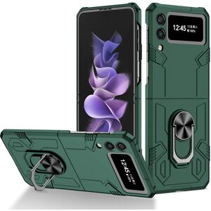 amhello Green Magnetic Ring Stand Case - Phone Case for Samsung Galaxy Z Flip 3 amhello Green Magnetic Ring Stand Case - Phone Case for Samsung Galaxy Z Flip 3