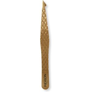 Revlon - Slant/Point Tweezer - Gold Series - Tweezer Revlon - Slant/Point Tweezer - Gold Series - Tweezer