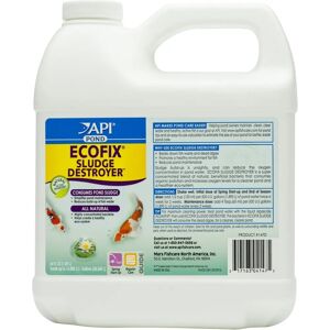 API Allied Precision Pond Ecofix Sludge Destroyer - Pond Water Clarifier, 64 oz API Allied Precision Pond Ecofix Sludge Destroyer - Pond Water Clarifier, 64 oz