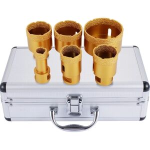 Vevor 20-68mm Drill Holesaw Cut - Diamond Drill Bits for Porcelain & Granite Vevor 20-68mm Drill Holesaw Cut - Diamond Drill Bits for Porcelain & Granite