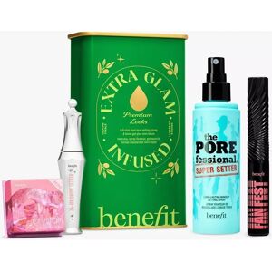 Benefit Benefit Extra Glam Infused Meikki Setti - Ripsiväri, Kulmageeli, Poskipuna, Suojasuihke Benefit Benefit Extra Glam Infused Meikki Setti - Ripsiväri, Kulmageeli, Poskipuna, Suojasuihke