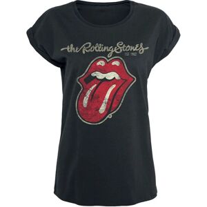 T-Shirt Manches Courtes The Rolling Stones Plastered Tongue - Femme - Noir - Publicité T-Shirt Manches Courtes The Rolling Stones Plastered Tongue - Femme - Noir - Publicité