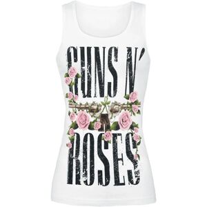 Guns N' Roses Big Guns Valkoinen lyhythihainen T-paita - Nainen Guns N' Roses Big Guns Valkoinen lyhythihainen T-paita - Nainen