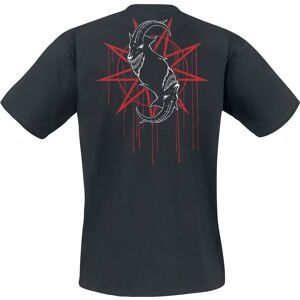 Slipknot Rotting Goat Schwarzes T-Shirt - Kurze Ärmel - Herren Slipknot Rotting Goat Schwarzes T-Shirt - Kurze Ärmel - Herren