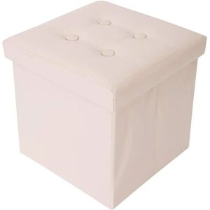 Rebecca Mobilier Pouf Conteneur Cube - Salon Moderne - Type de Produit - Publicité Rebecca Mobilier Pouf Conteneur Cube - Salon Moderne - Type de Produit - Publicité