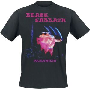 Black Sabbath Paranoid Tracklist - T-Skjorte med korte ermer - Menn - Svart Black Sabbath Paranoid Tracklist - T-Skjorte med korte ermer - Menn - Svart
