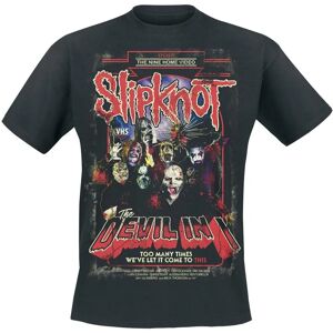Slipknot The Devil In I T-Shirt Kurzarm - Herren - Schwarz Slipknot The Devil In I T-Shirt Kurzarm - Herren - Schwarz