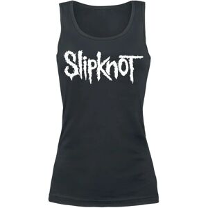 Slipknot White Logo T-Shirt - Weiblich - L - Schwarz Slipknot White Logo T-Shirt - Weiblich - L - Schwarz