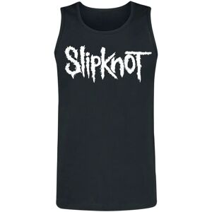 Slipknot Weiß Logo Tank Top - S bis XXL - Herren Slipknot Weiß Logo Tank Top - S bis XXL - Herren