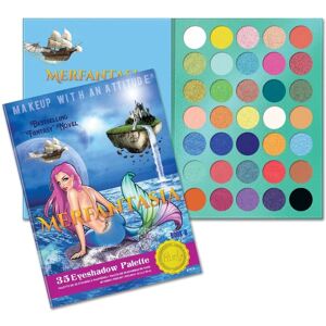 Rude Cosmetics Merfantasia Libro 8 Paleta de Sombras - 35 Colores Rude Cosmetics Merfantasia Libro 8 Paleta de Sombras - 35 Colores