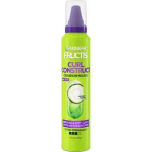 Garnier Fructis Curl Construct Creation Mousse - Hair Mousse for Curly Hair Garnier Fructis Curl Construct Creation Mousse - Hair Mousse for Curly Hair