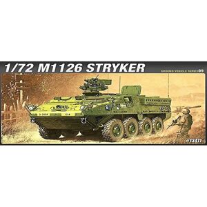 Modelářský set M1126 Stryker od Academy - Měřítko 1:72 Modelářský set M1126 Stryker od Academy - Měřítko 1:72